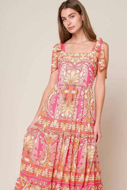 Impressive Flirt Blue Woven Maxi Dress