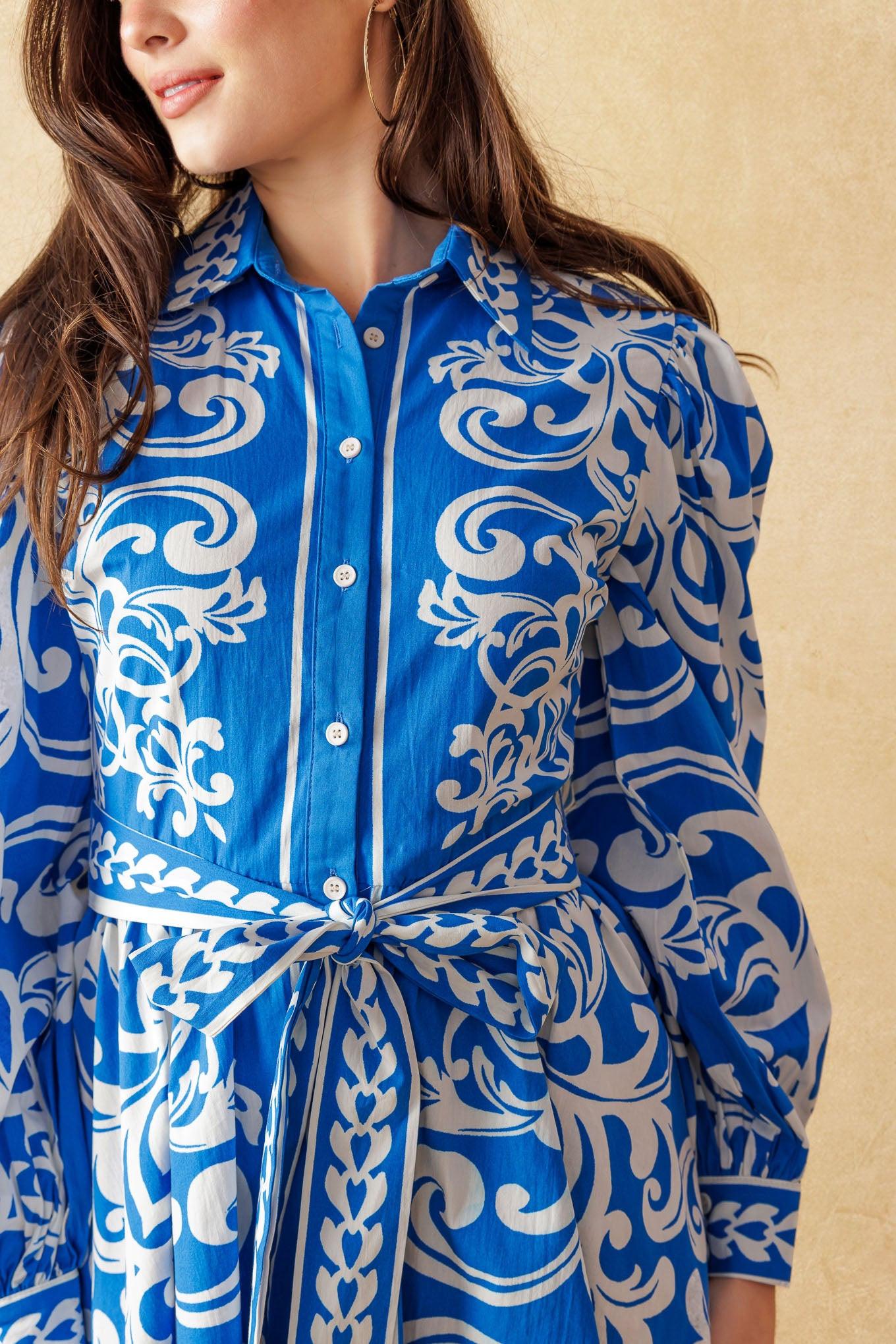 Moonstone Dreams Woven Mini Dress