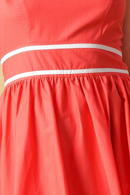Raising the Bar Woven Midi Dress