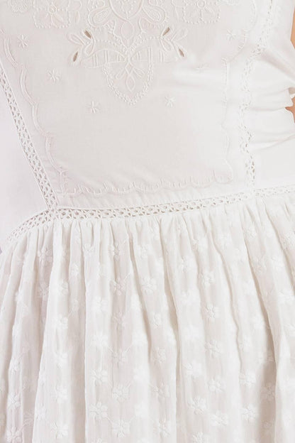 Enchanting Moments Woven Midi Dress