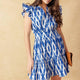 BLUE/IVORY