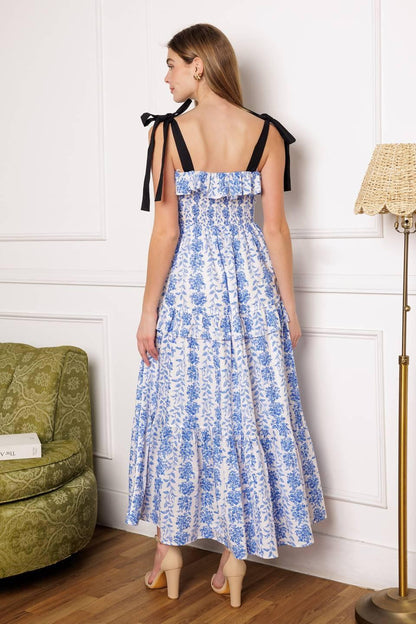 Off for the Day Woven Midi Dress