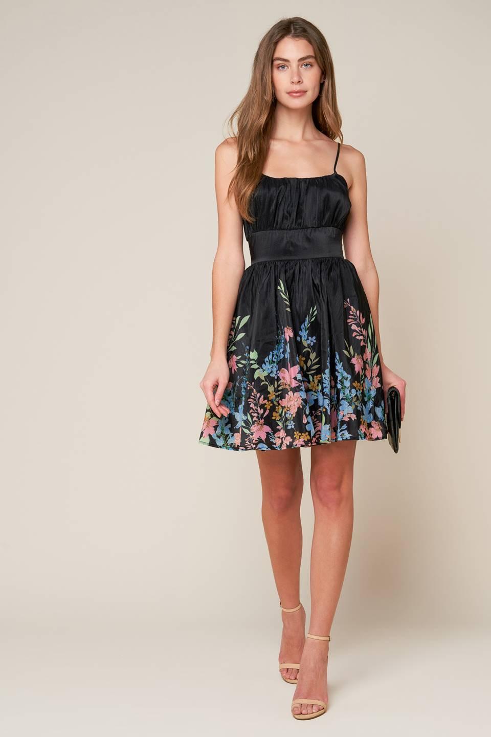 With the Tide Woven Mini Dress
