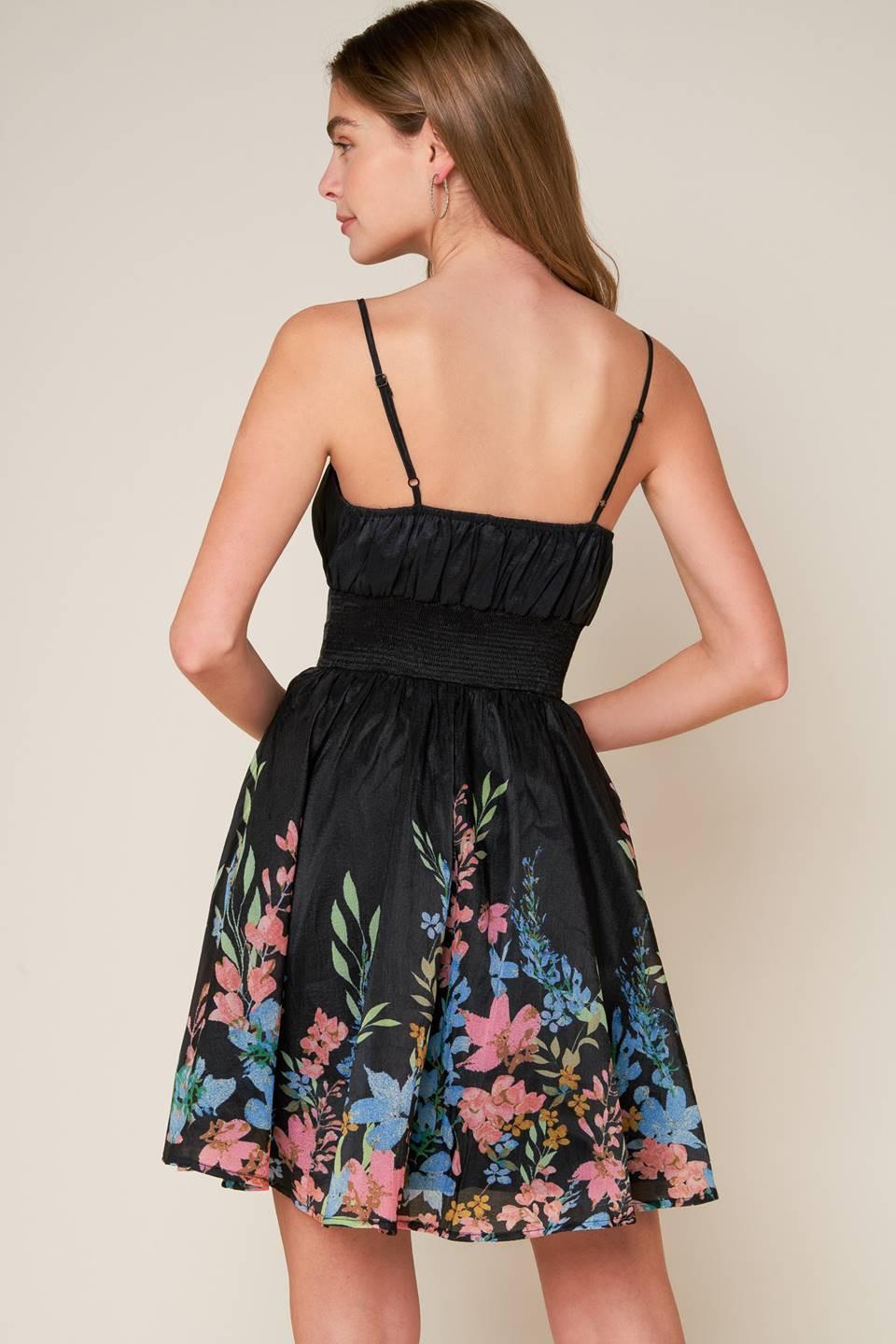 With the Tide Woven Mini Dress