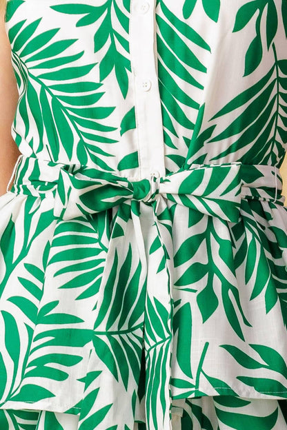 Park Avenue Woven Woven Midi Dress