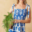 BLUE/IVORY