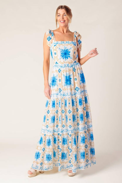 My Debut Woven Maxi Dress