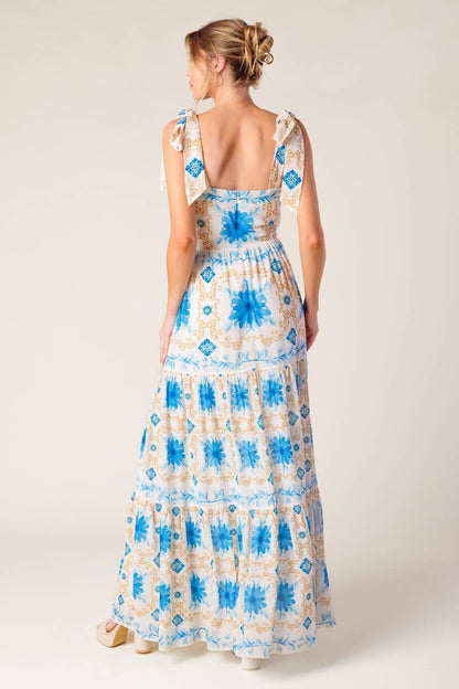 My Debut Woven Maxi Dress