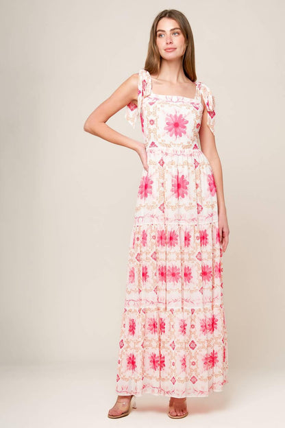 My Debut Woven Maxi Dress