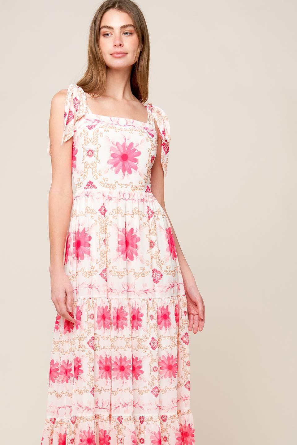 My Debut Woven Maxi Dress