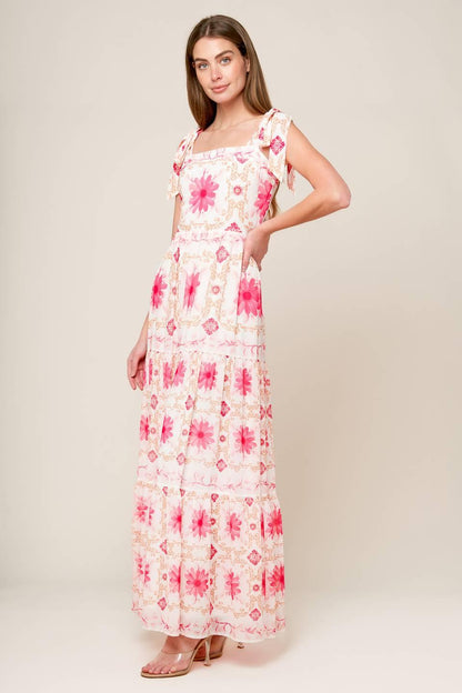 My Debut Woven Maxi Dress