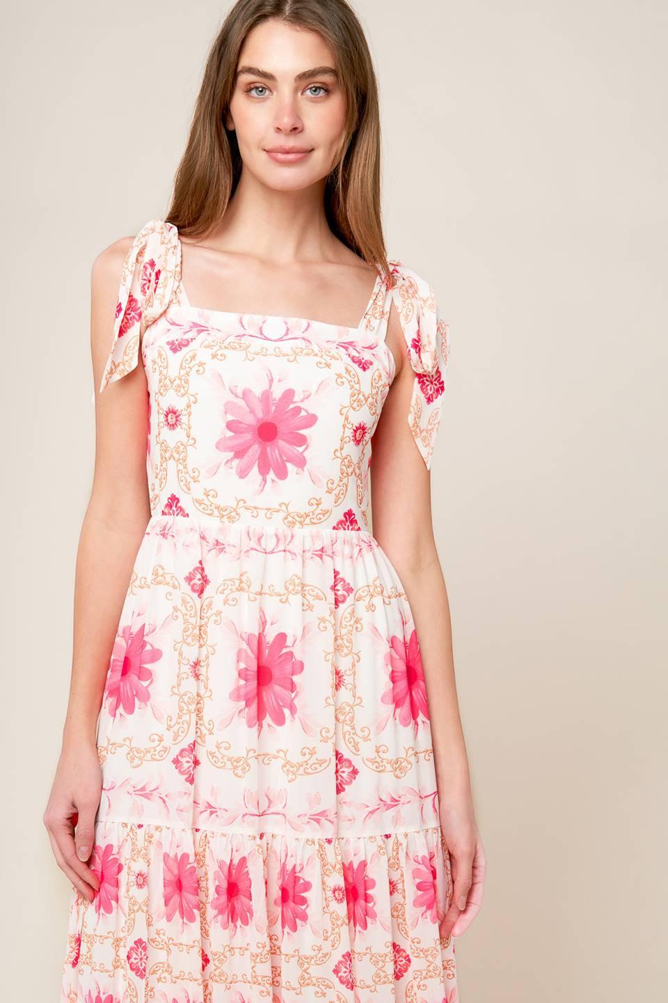My Debut Woven Maxi Dress
