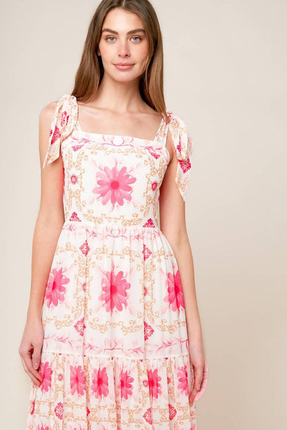 My Debut Woven Maxi Dress