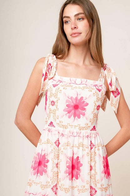 My Debut Woven Maxi Dress