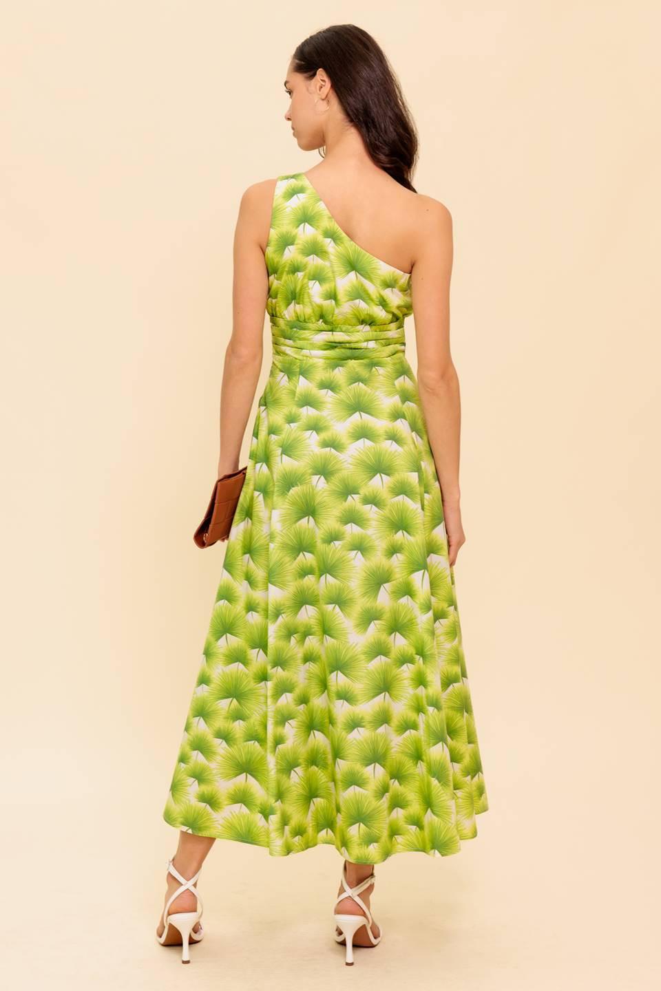 Walk in the Garden Woven Mdi Dress