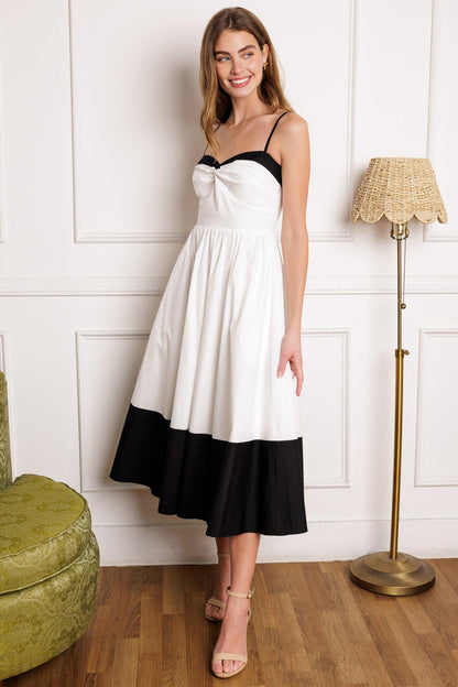 Island Heartbeat Woven Midi Dress