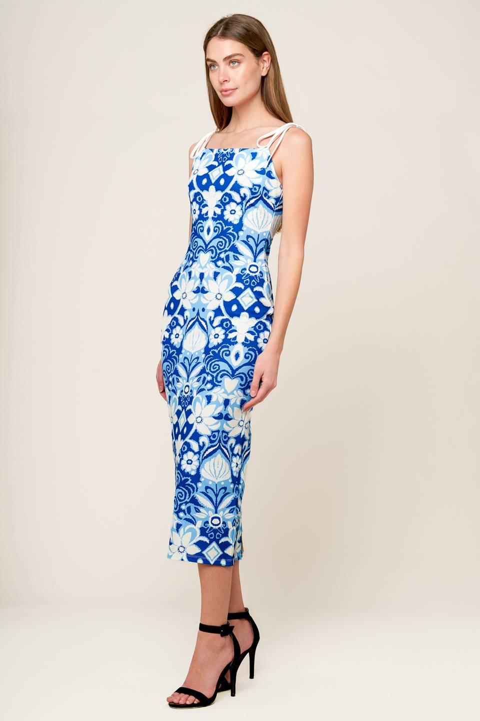 In the Countryside Woven Midi Dress