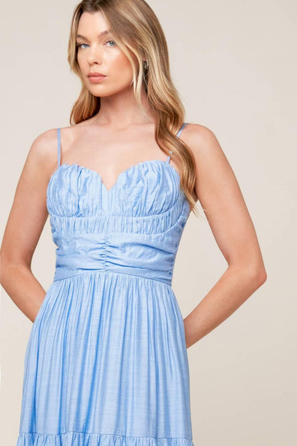 Moment Maker Woven Maxi Dress