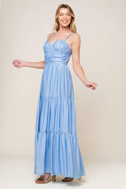 Moment Maker Woven Maxi Dress