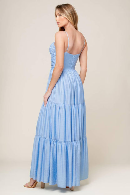 Moment Maker Woven Maxi Dress
