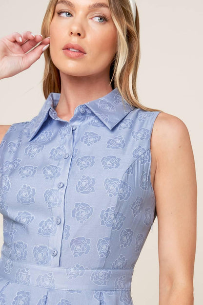 Grand Entrance Woven Midi Dress