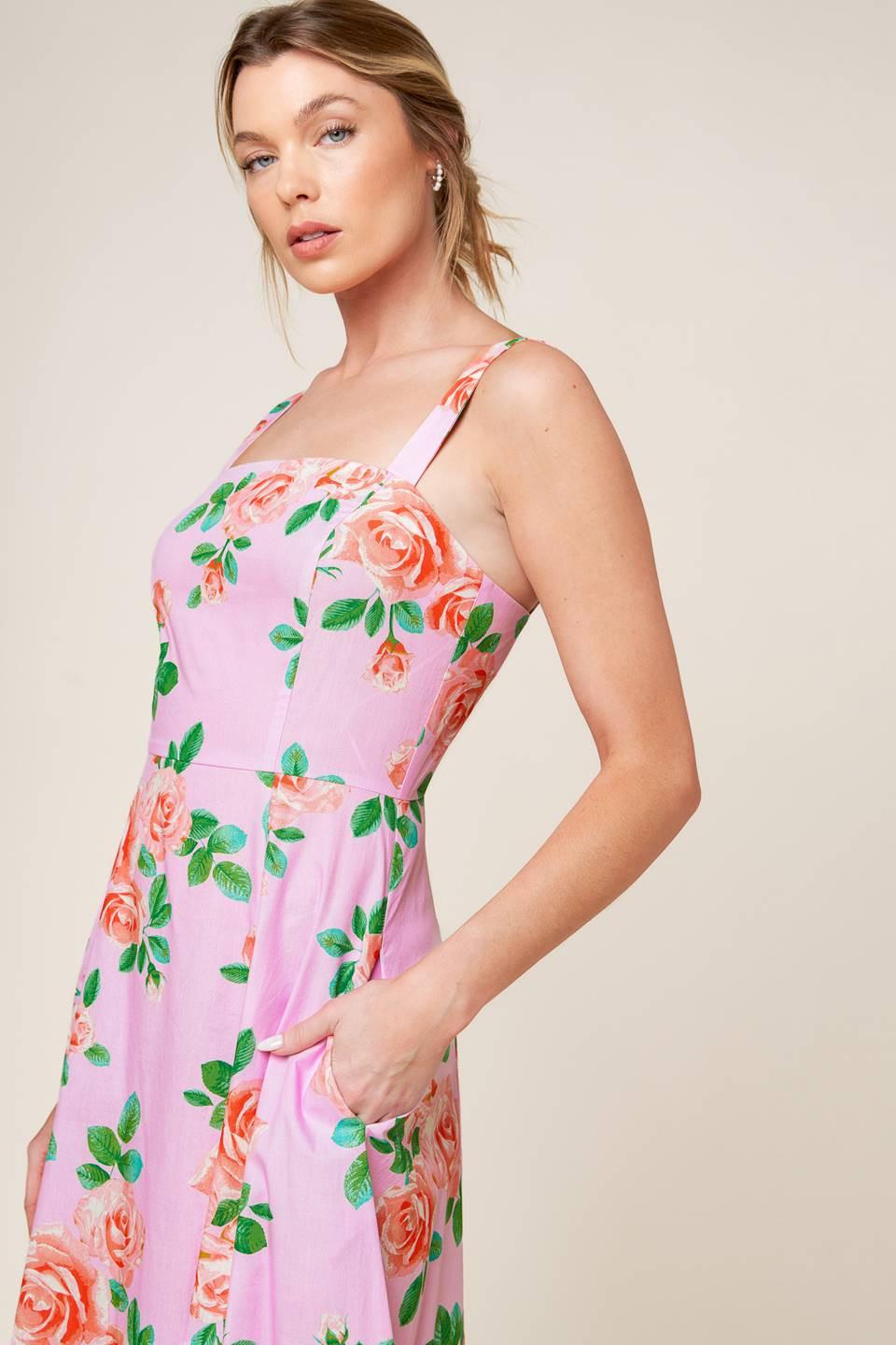 Time for Team Woven Midi Dress