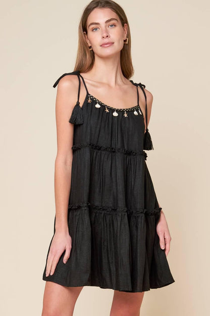 Through the Arbor Woven Mini Dress