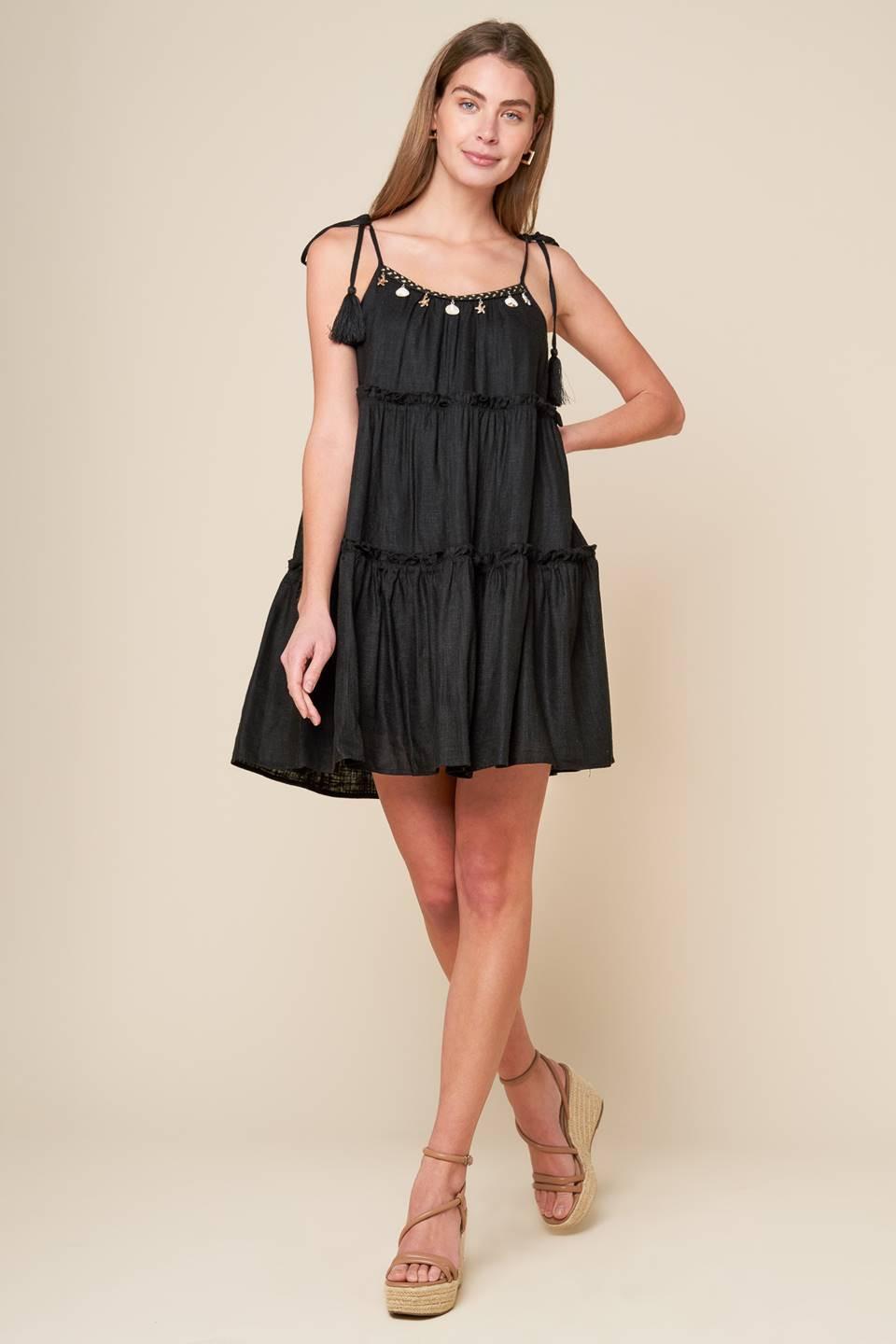 Through the Arbor Woven Mini Dress