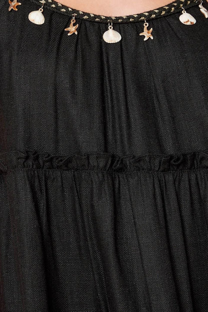 Through the Arbor Woven Mini Dress