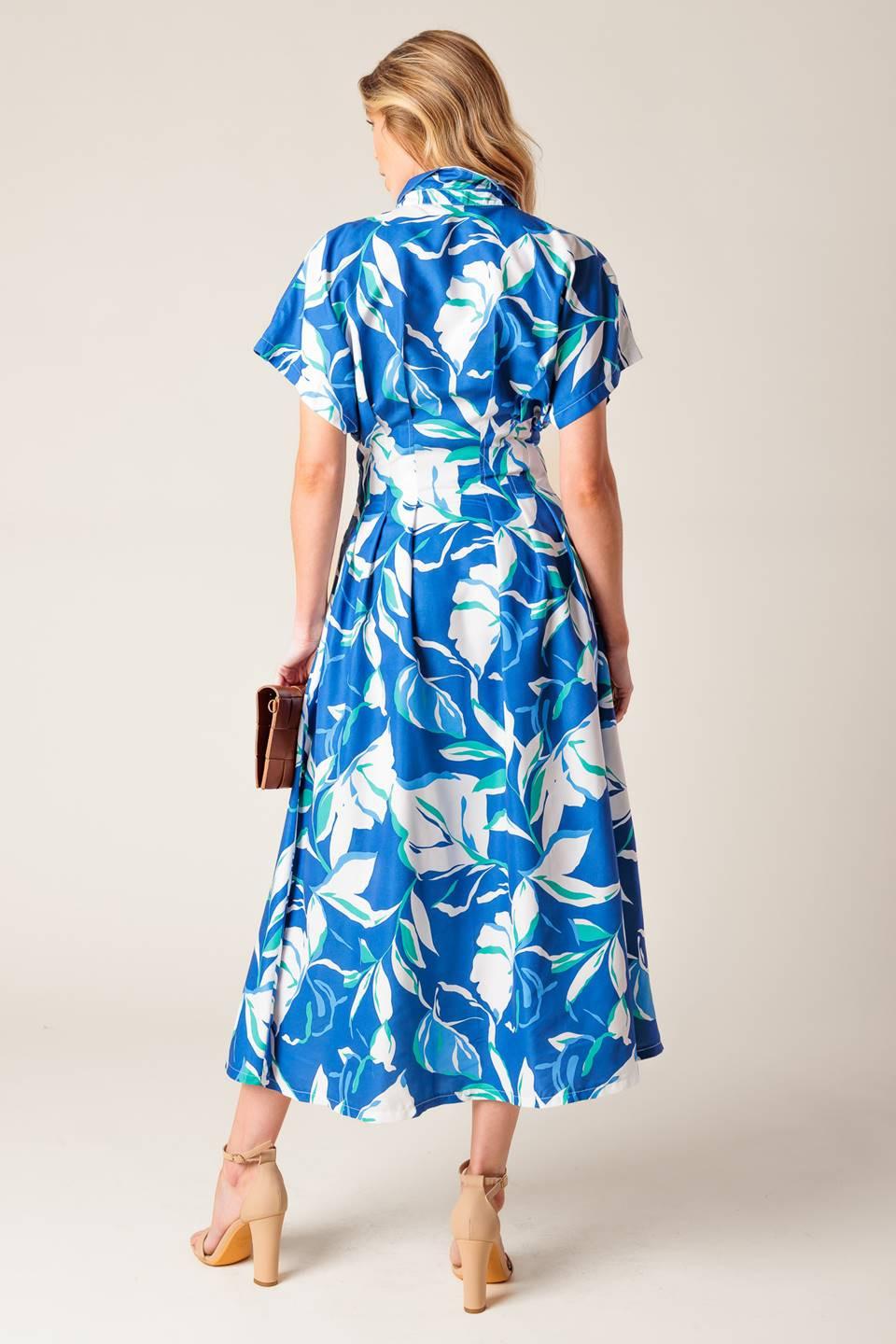 Local Art Show Woven Midi Dress
