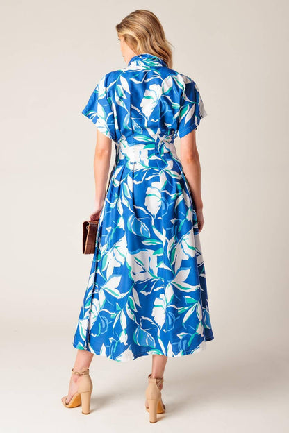 Local Art Show Woven Midi Dress