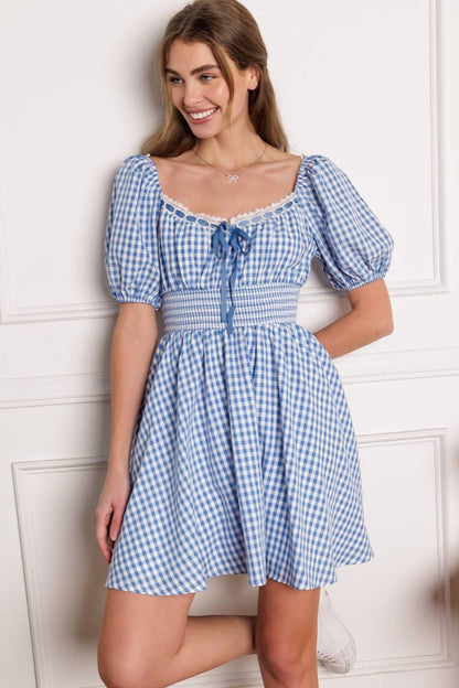 Breeze Through Paradise Woven Mini Dress