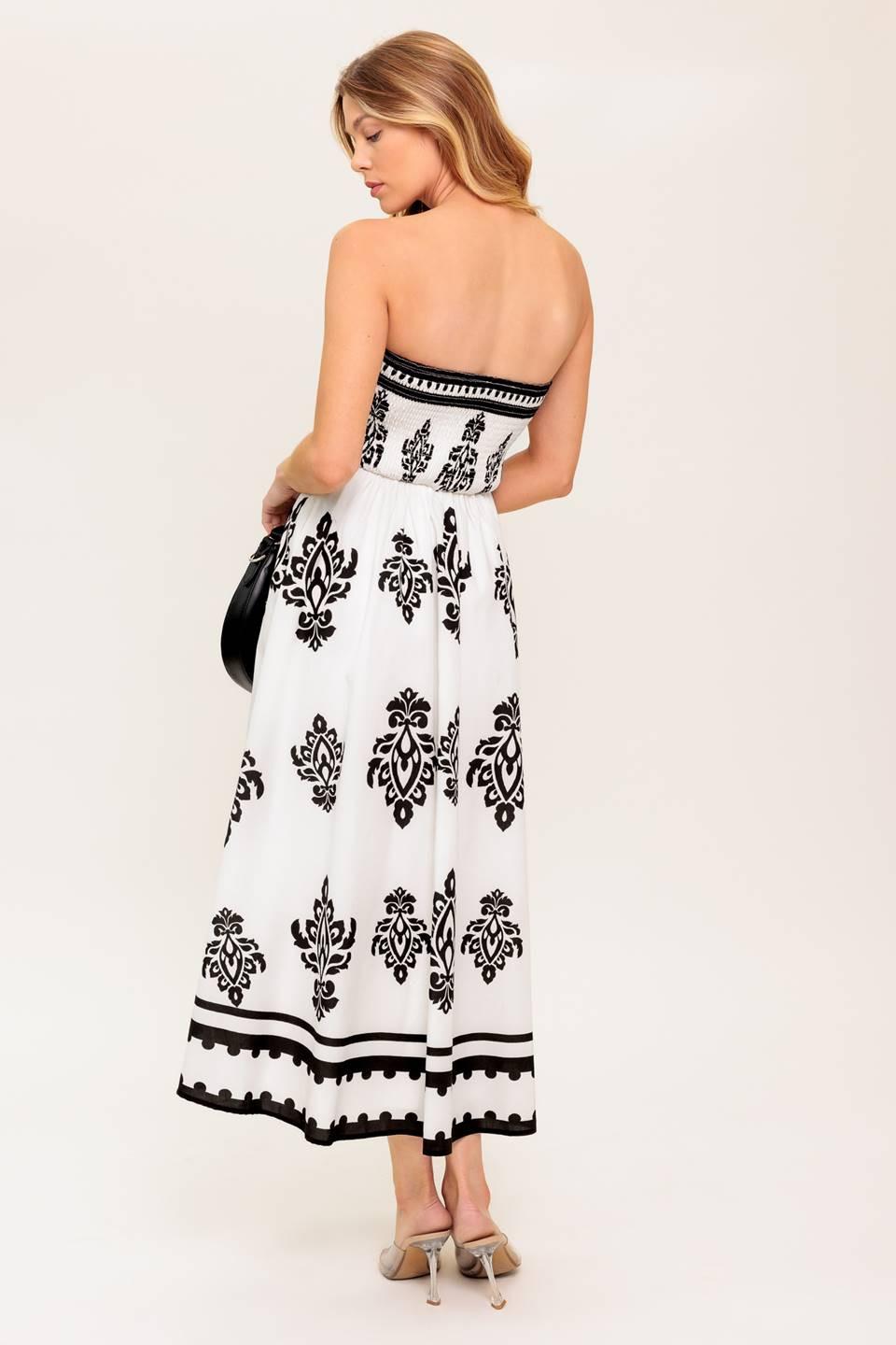Mystic Twilight Woven Mdi Dress