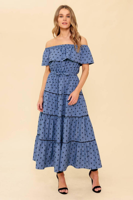 You're Unforgettable Woven Mdi Dress