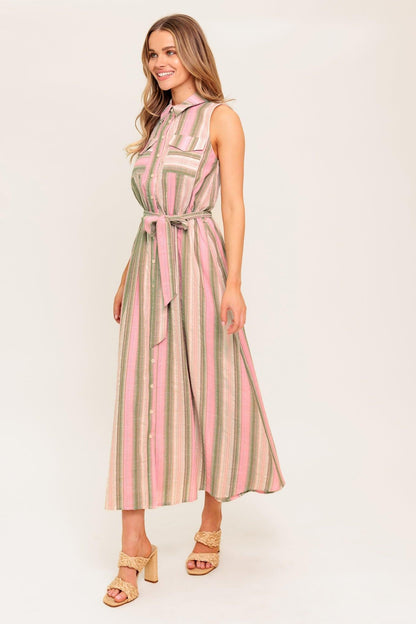 Wind on My Skin Woven Midi Dress
