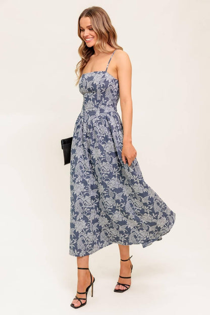 Ordinary is Overrated Woven Midi Dress
