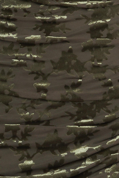 Nightshade Glamour Velvet Midi Dress