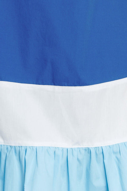 Seaside Sweetheart Color Blocked Mini Dress