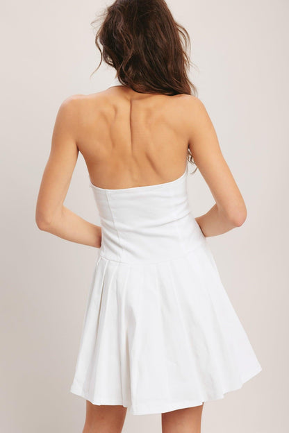 Summer Clubhouse Woven Mini Dress
