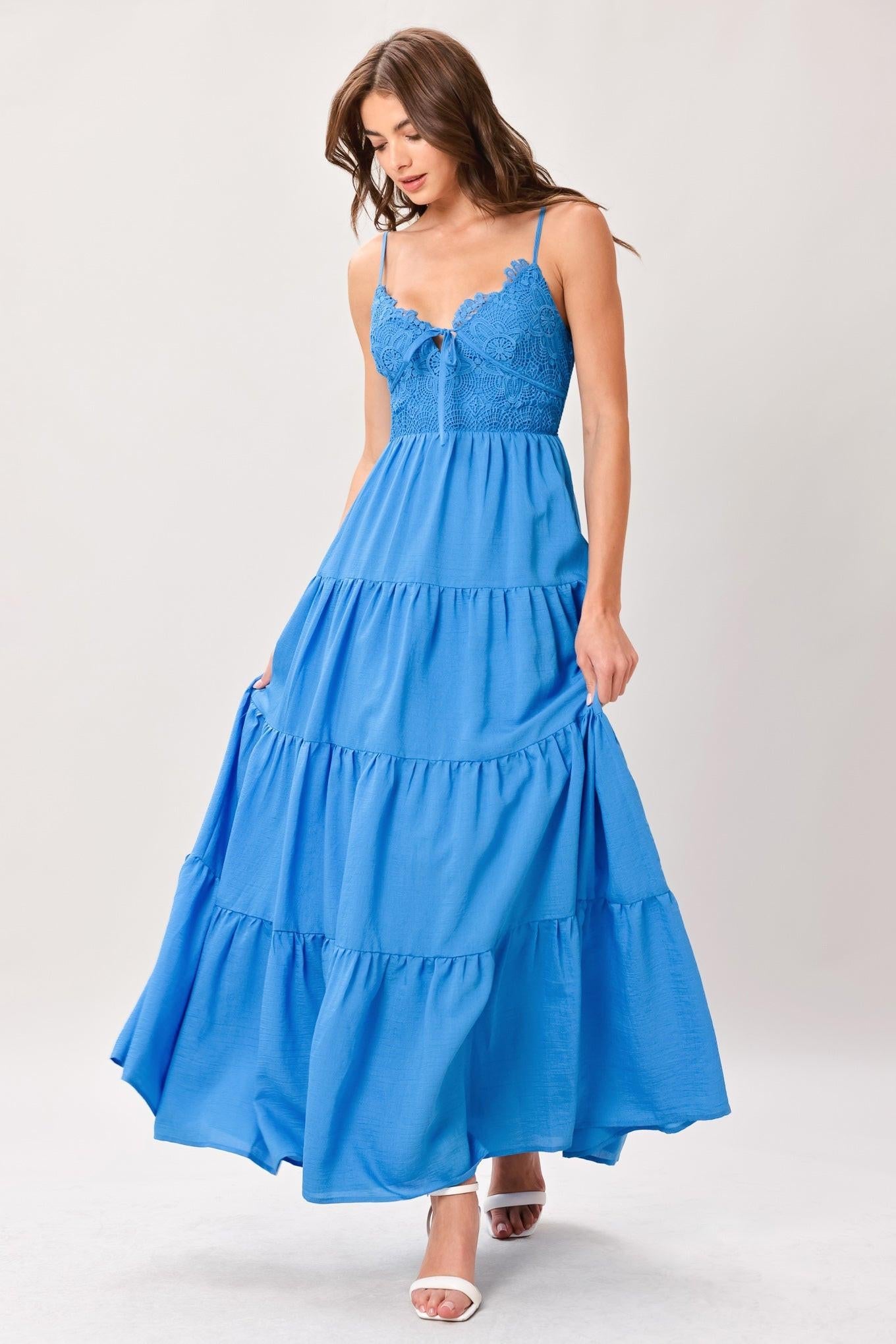 Nomad Bloom Woven Maxi Dress