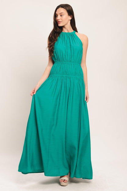 River Walk Woven Maxi Dress