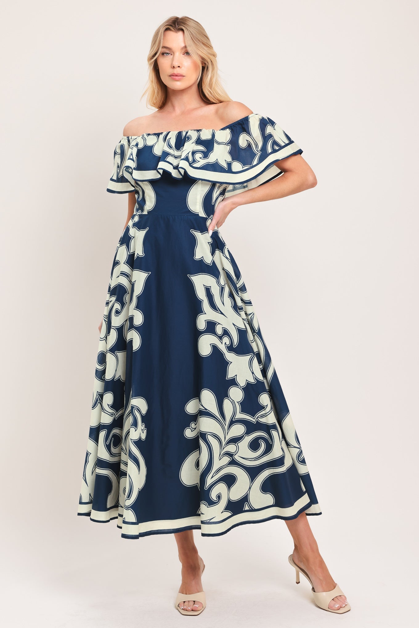 blue majolica dress Majolica Blue #italian Dress #