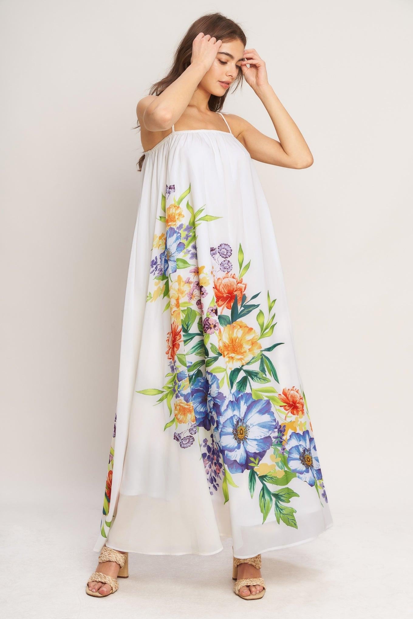 Garden Air Woven Ankle Dress