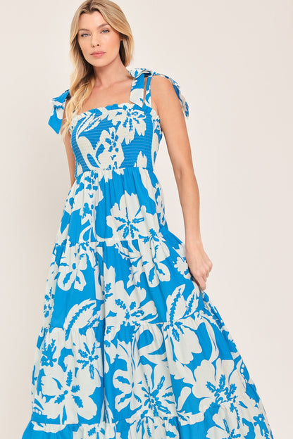Tropically Yours Woven Maxi Dress