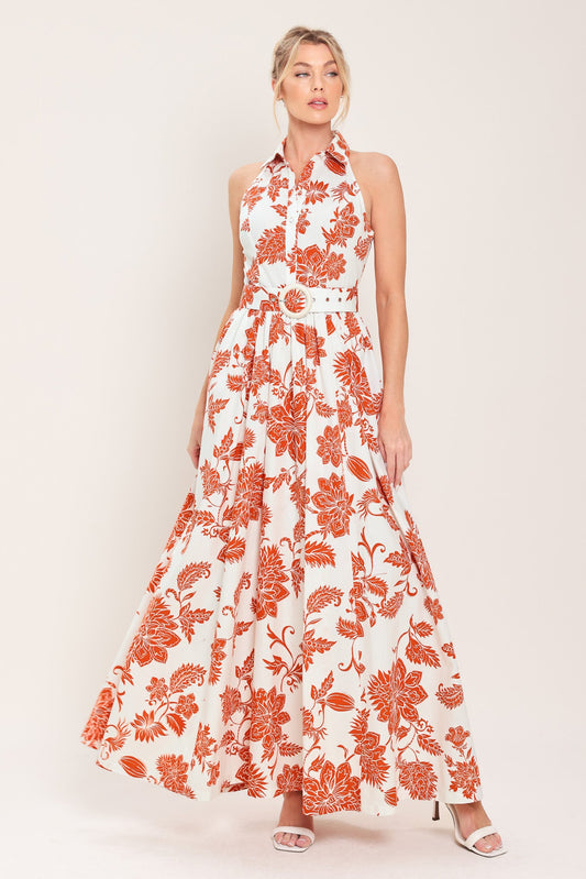 Portofino Sun Woven Maxi Dress