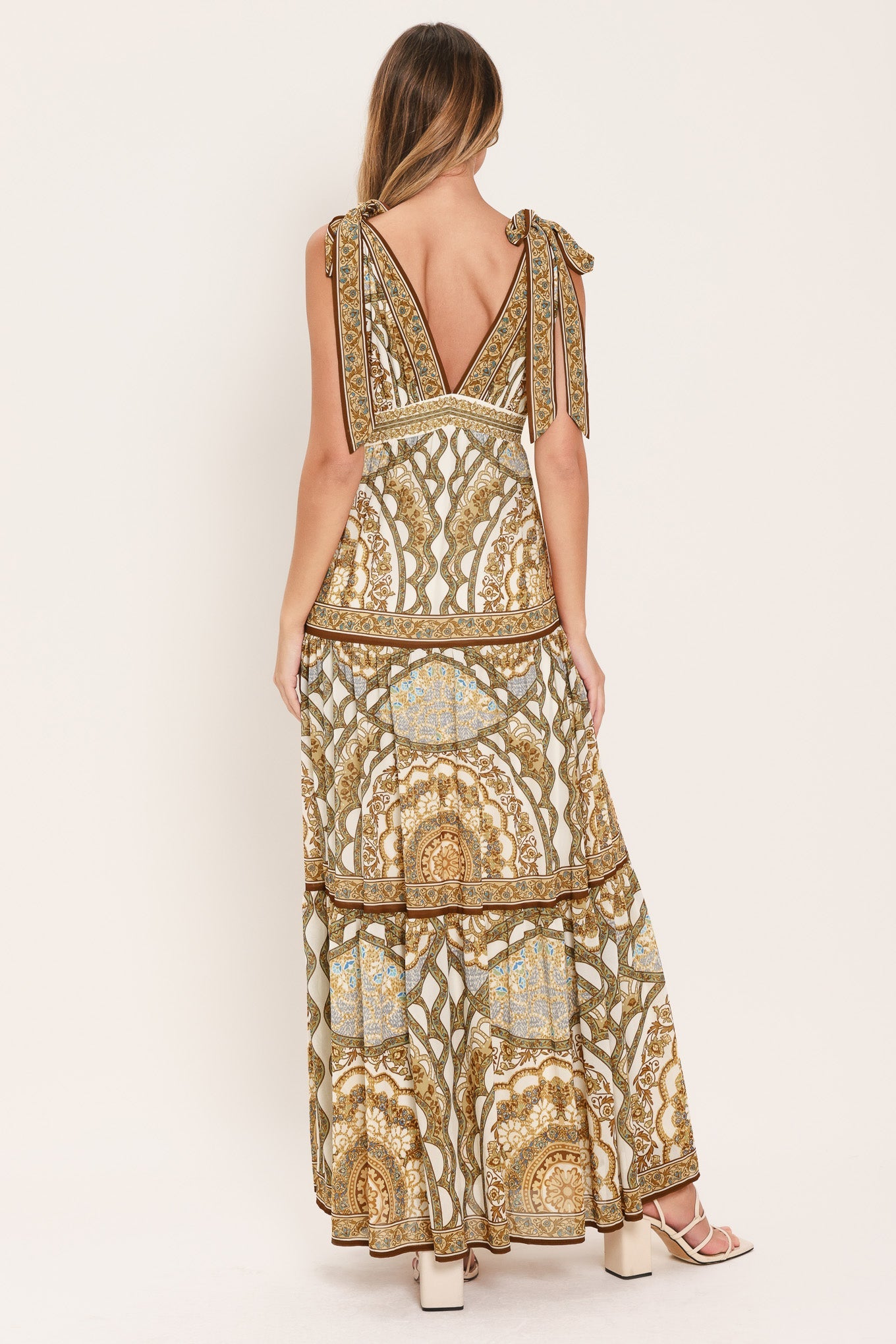 Golden Hour Bloom Woven Maxi Dress – Zulily