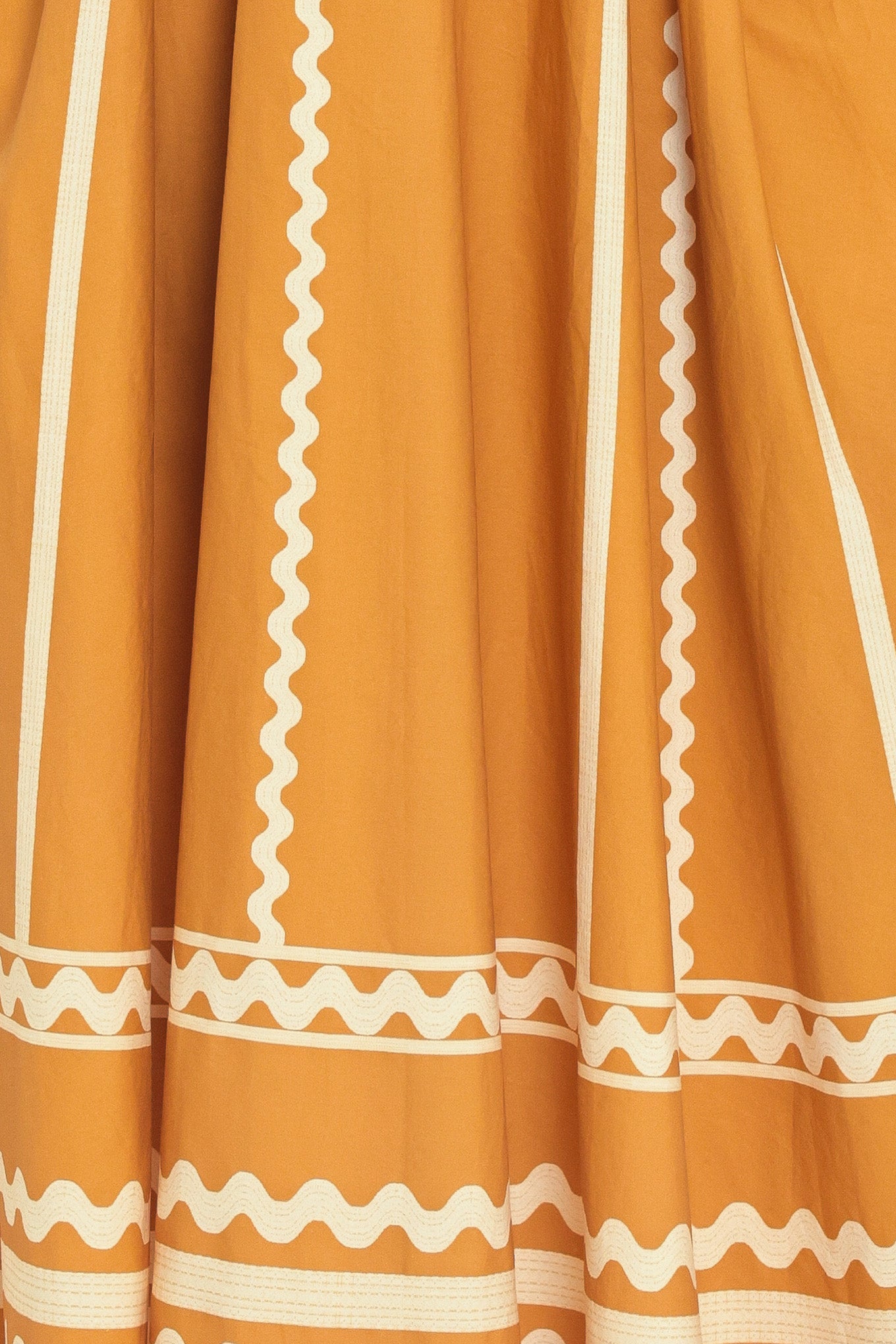 Marigold Dream Woven Midi Dress