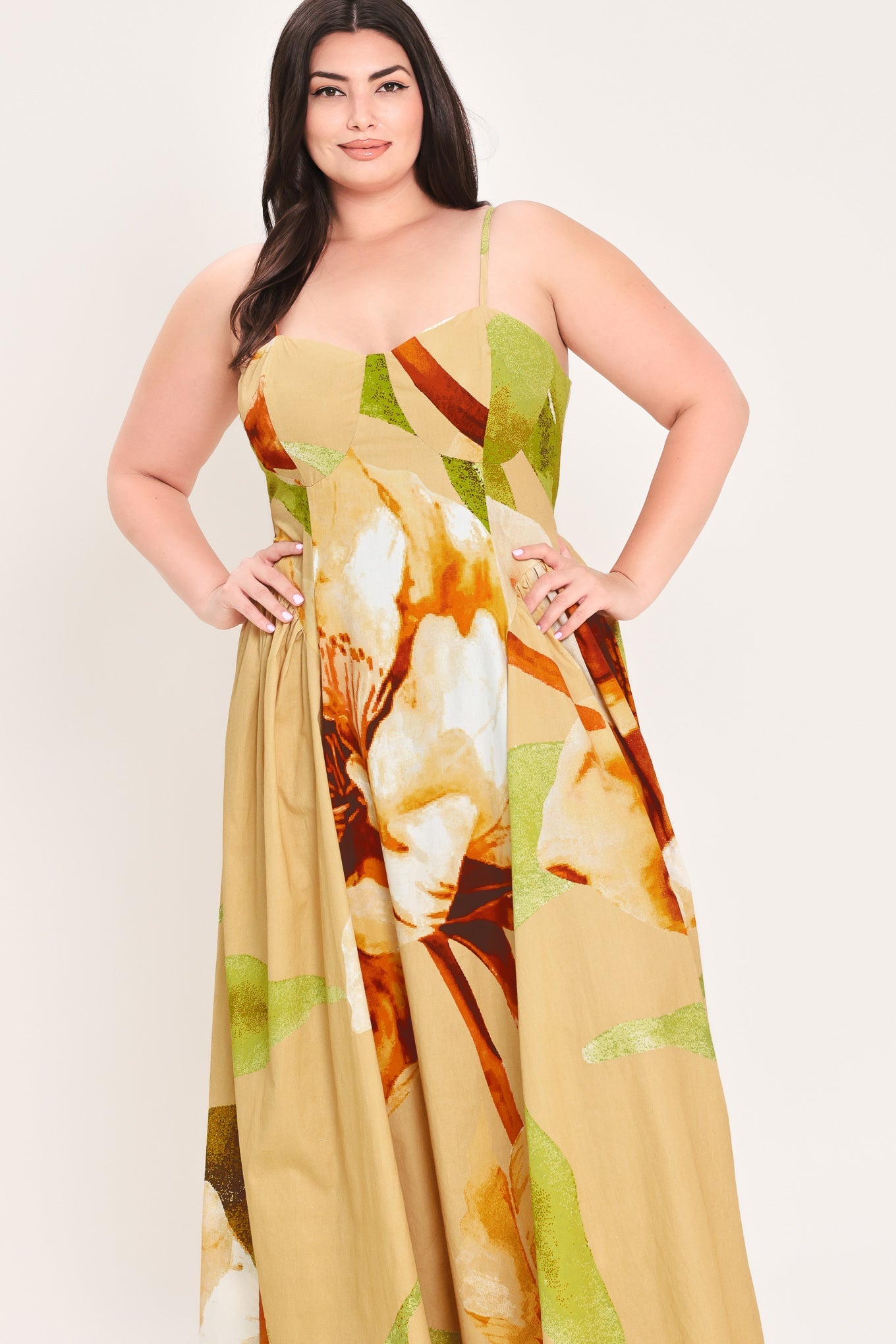 Limoncello Garden Woven Maxi Dress