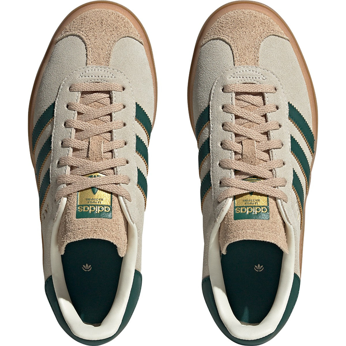 adidas Women's Gazelle Bold 'Magic Beige Collegiate Green'