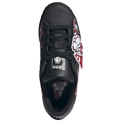 [IE0252] Youth adidas Superstar 'James Jarvis Core Black Cloud White'